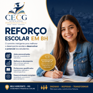 Reforço Escolar em BH Encontre Aula Particular Especializada